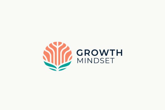 Abstract Brain Plant Growth Mindset Logo: Graphics & Logo Templates Review