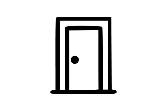 Door Home Entrance Outline Graphics & Illustrations Review