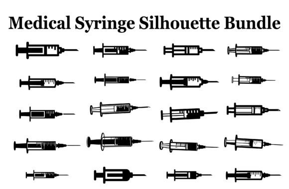 Medical Syringe Injection Icon: Essential Graphics for Icons