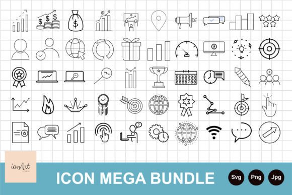 Mega Bundle Business Icon Review