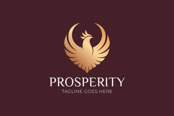 Phoenix Elegant Logo Symbol Prosperity Graphics & Logo Templates Review